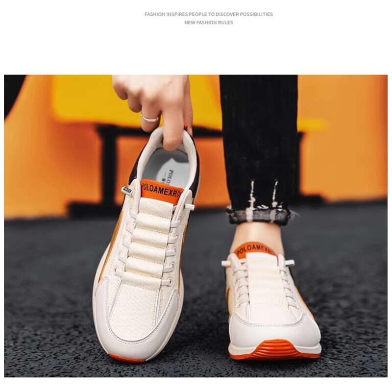 Product Introduction of Forrest Gump men's breathable odor proof in summer. suitable work leisure. They are small white board shoes, large size 46, can be used for sports and trendy shoes 15