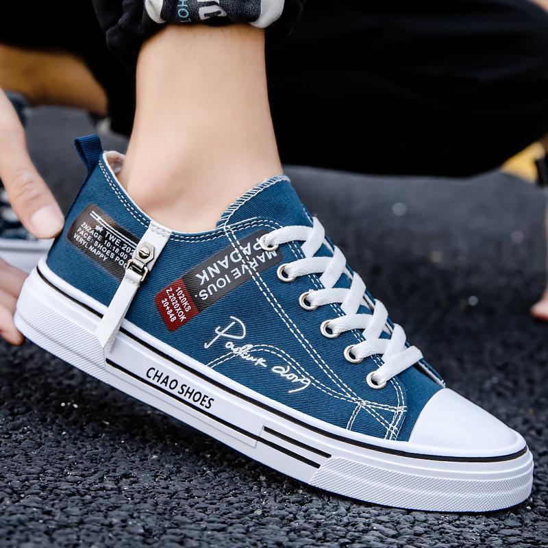 GIÀY NAM LUCKY 1281, Giày Thể Thao Nam Sneakers Casual CHAO SHOES Chất Vải Canvas Kiểu Dáng Basic Dễ Phối Đồ 2
