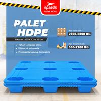 Gambar SPEEDS Palet Plastik HDPE Tebal 120x100x15cm Plastic Warehouse Pallet Kaki 9 Kuat Kokoh - 120x100x15cm 12KG dari SpeedsShop Kab. Tangerang 1 Tokopedia