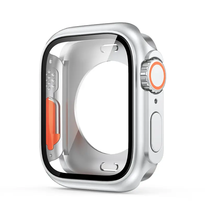 Vỏ Bảo Vệ Màn Hình, Dành Cho Apple Watch 44Mm, 45Mm, 40Mm, 41Mm, Ốp Ốp Lưng Sốc Mặt Trước Và Mặt Sau PC Cứng, Tương Thích Với iwatch 9, 8, 7, 6, 5, 4, Thay Đổi Sang Ultra 8