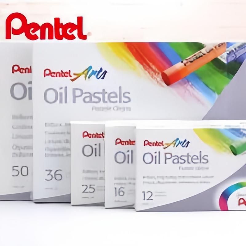 Màu Sáp Dầu Oil Pastel Sáp Dầu Pentel từ 12-36 màu PHN12 PHN16 PHN25 PHN36 PHN50