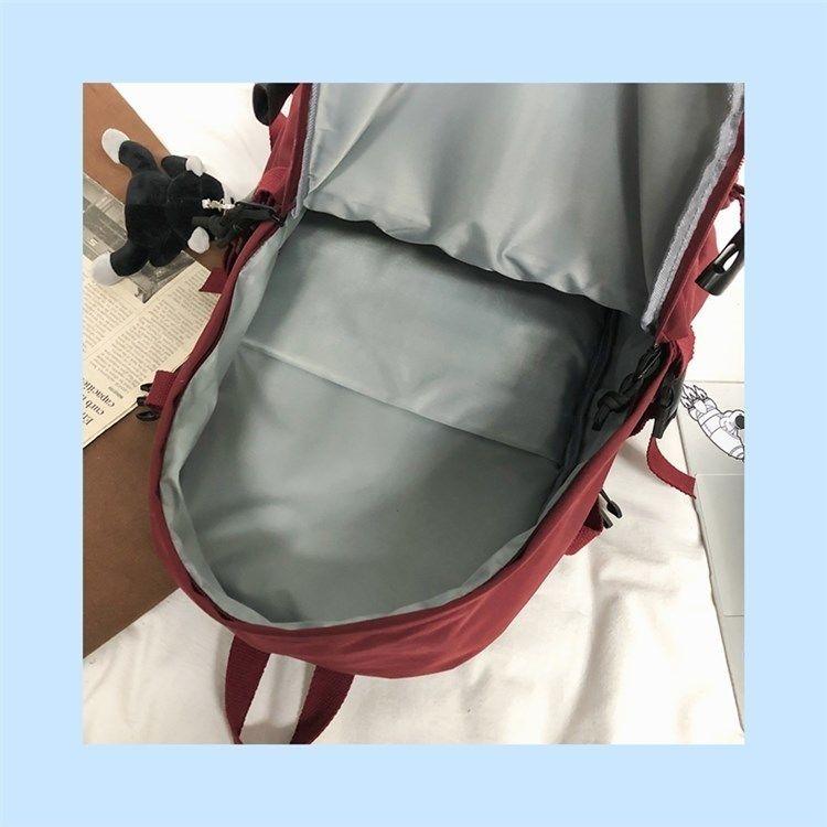 Product Introduction of Schoolbag Male High School Student Ins Fashion Cool Campus Backpack Female College Student Simple Large Capacity Backpack Korean Style 2024 14