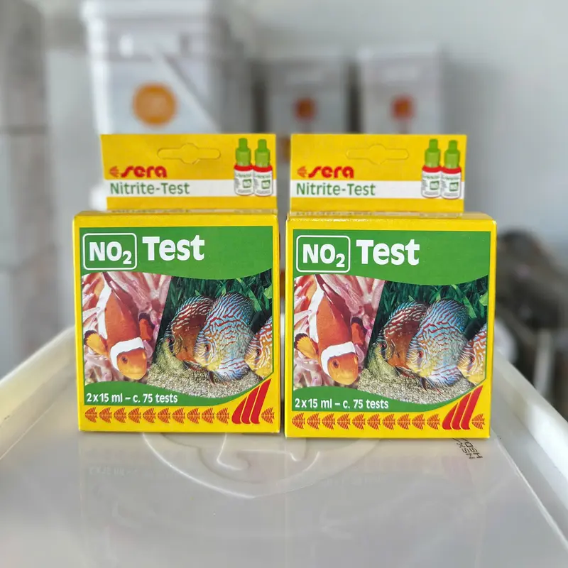 Bộ Test Sera, Đức - Đo Các Chỉ Tiêu Chất Lượng Nước: Cl₂, pH, kH, NO₂, NO₃, NH₄/NH₃, Ca, Mg, Fe, 4
