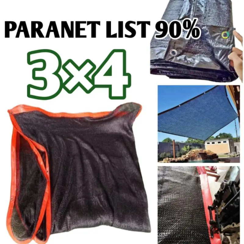 PARANET LIST90% SUDAH JAHIT SAMPING UKURAN 3×4 Outdoor