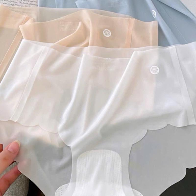 Set 10 (hoặc 5) Quần lót nữ su thạch cotton tàng hình women L01 2