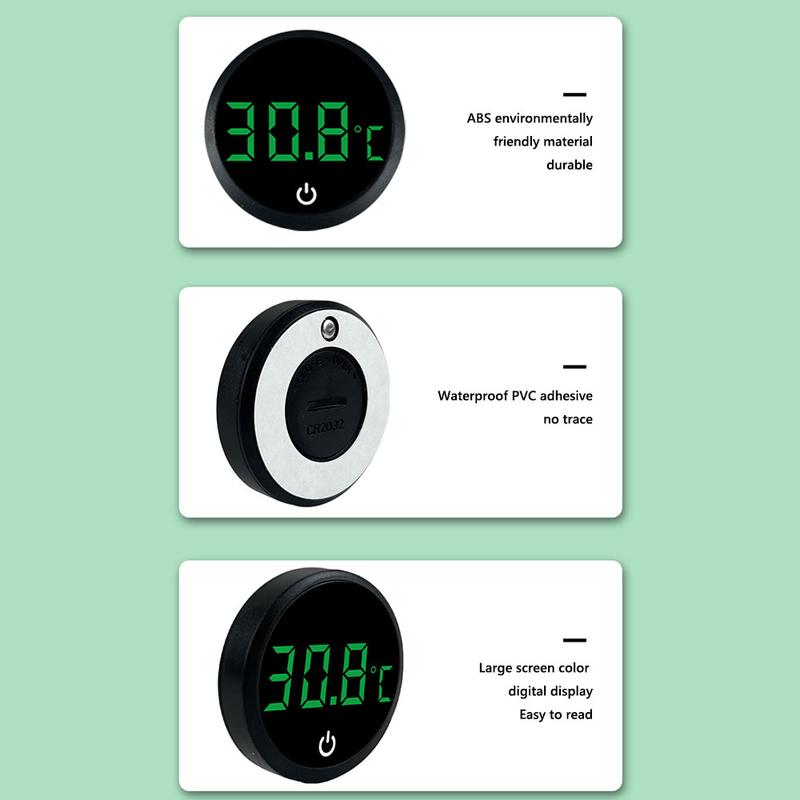 Product Introduction of justzzs New Cordless Aquarium Thermometer Led Display Electronic Control Temp Meter Gauge Temperature Measurement Digital Thermometer Fish Tank Water 22