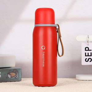 Cawan Lurus Mudah, Reka Bentuk Tali, Diperkukuh dengan Peluru, Diperbuat daripada Keluli Tahan Karat 316, Sesuai untuk Perjalanan Luar dan Sukan, Ketibaan Baru Hijau Kitchenware