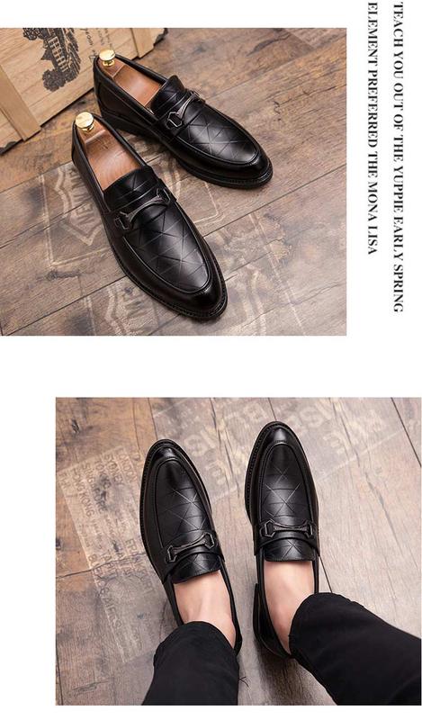 Product Introduction of Classic Leather Formal Shoes for Men - Ideal Wedding & Business Footwear 24