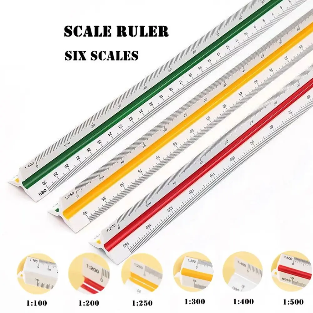 【Three day delivery】 30CM Drafting Tool Design Ruler Stationery ...