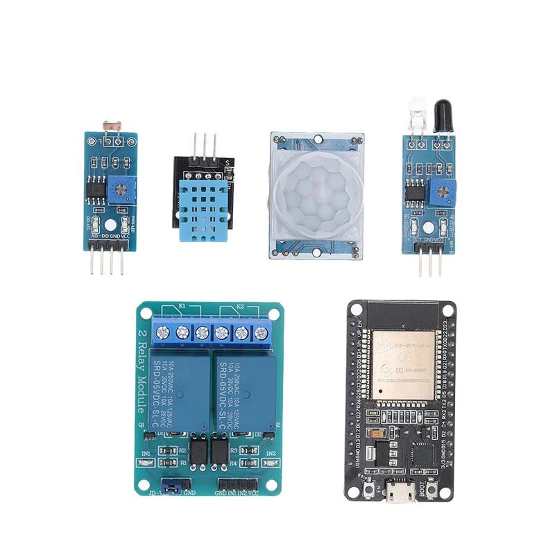 Learning Basic Starter Kit for ESP32 ESP-32S WIFI I OT Development Board Module Basic Starter Kit with Storage Box for Arduino 4