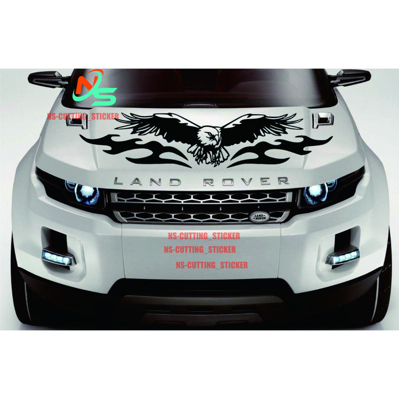 PROMO STIKER KAP MOBIL STIKER MOTIF ELANG STICKER CAP EAGLE UNTUK ALL TIPE MOBIL 0