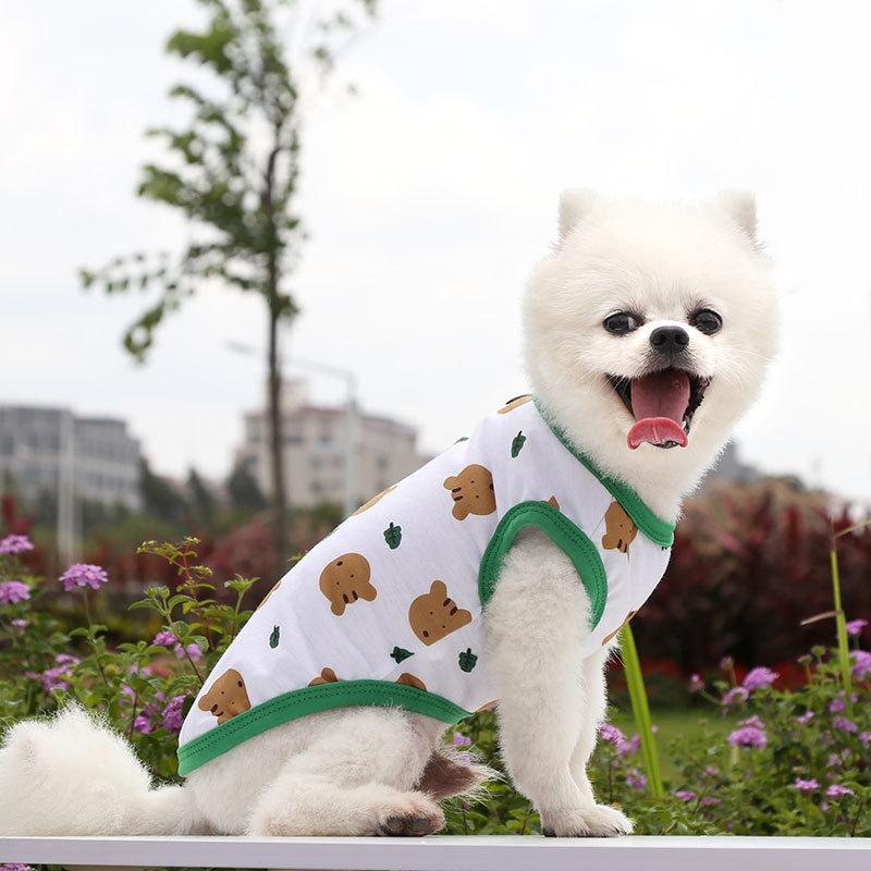 Product Introduction of Áo Vest Cho Chó, Thiết Kế Gấu Bông Teddy, Mèo, Pomeranian, Schnauzer, Chó Nhỏ, Quần Áo Thú Cưng, Thích Hợp Cho Mùa Hè, Hàng Mỏng 18