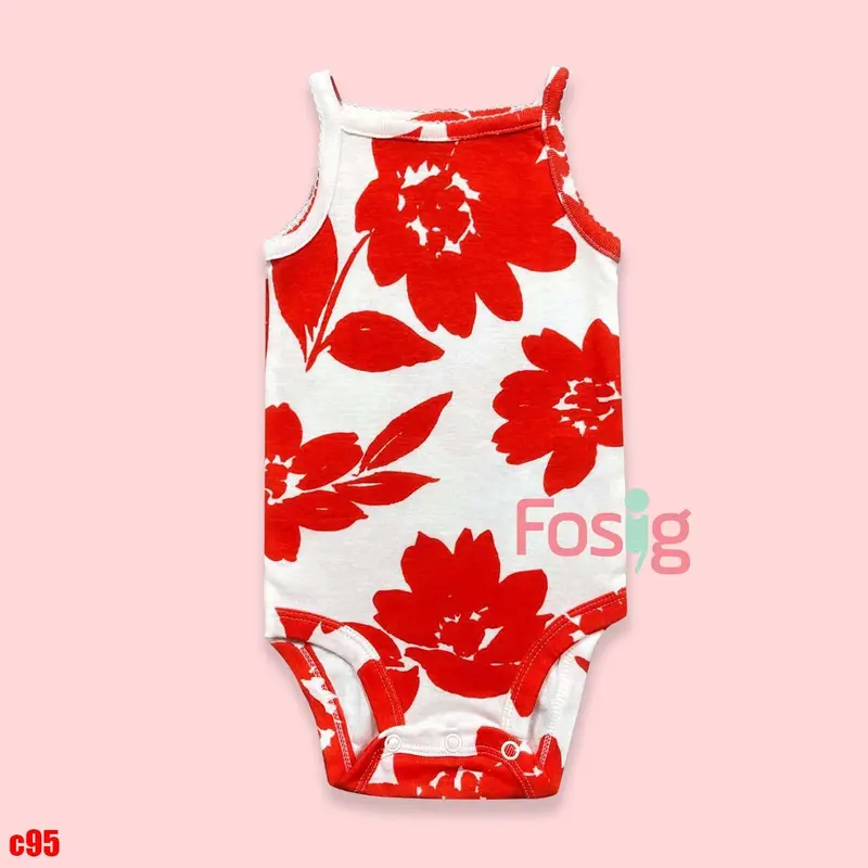 Bodysuit Tay Ngắn, hai dây bé gái Cter50 -C95 link2 2