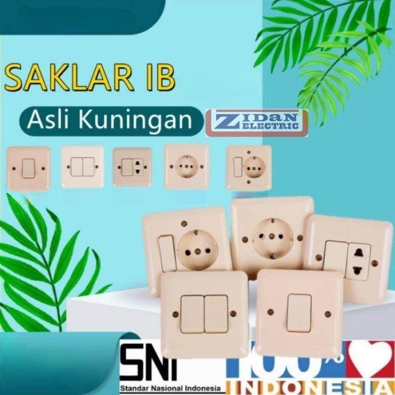 Inbow IB Saklar Engkel Seri Stop Kontak Arde Tofuda Model Broco - Shop ...