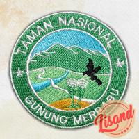 Gambar Patch Emblem Bordir Taman Nasional Gunung Merbabu dari Lisand Kota Bogor 1 Tokopedia