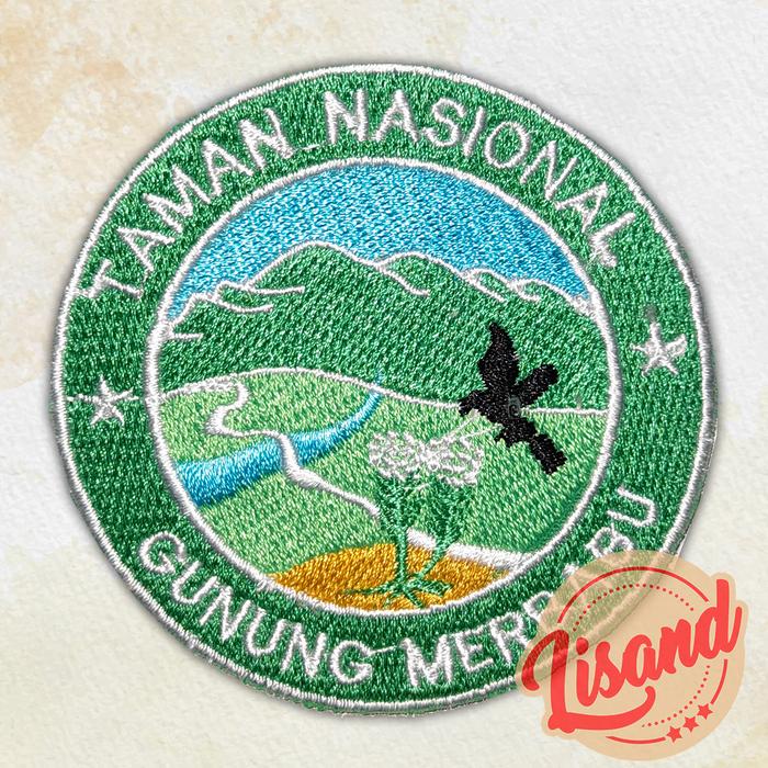 Gambar Patch Emblem Bordir Taman Nasional Gunung Merbabu dari Lisand Kota Bogor Tokopedia