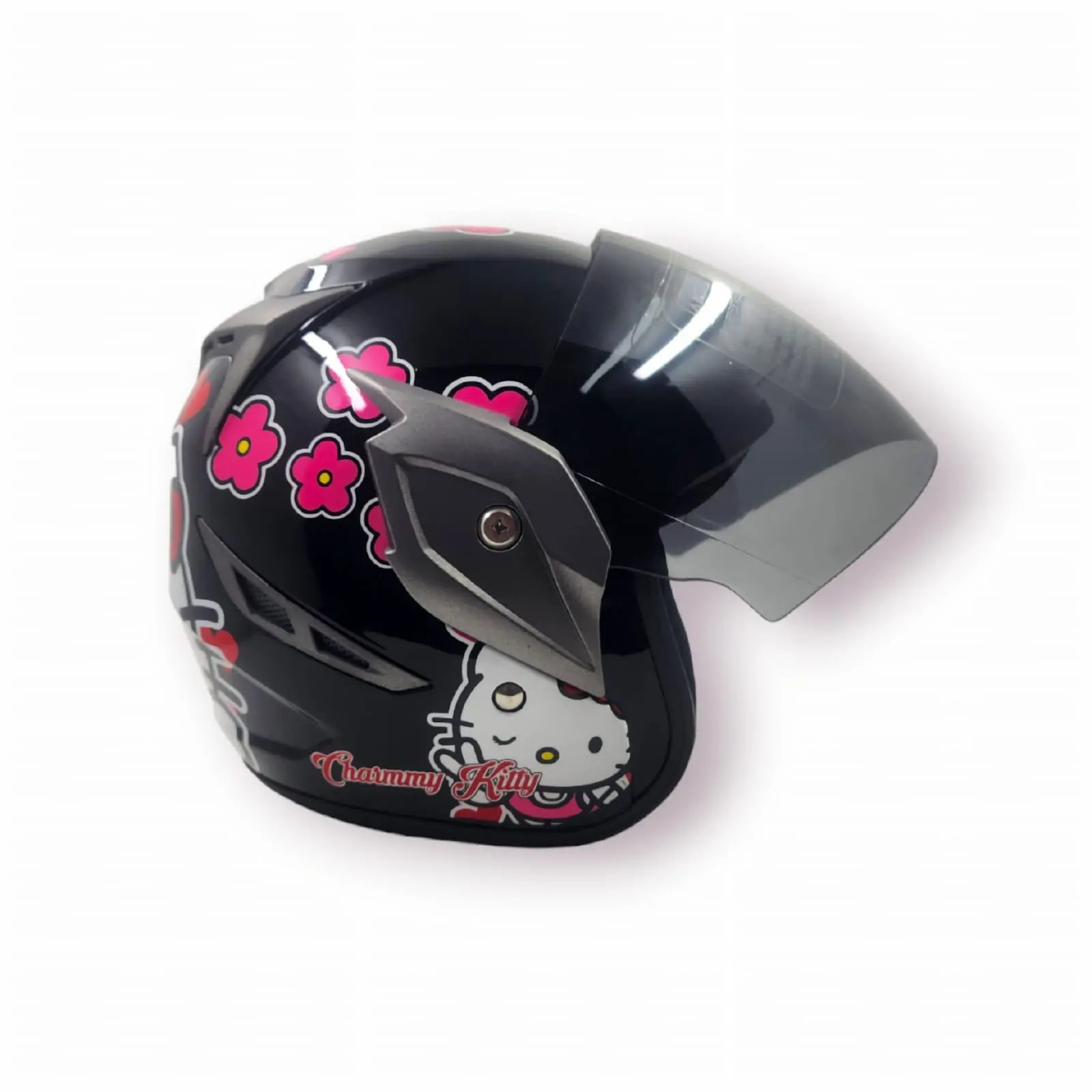 HELM WANITA DEWASA MOTIF CHAMMY KITTY SNI ORIGINAL