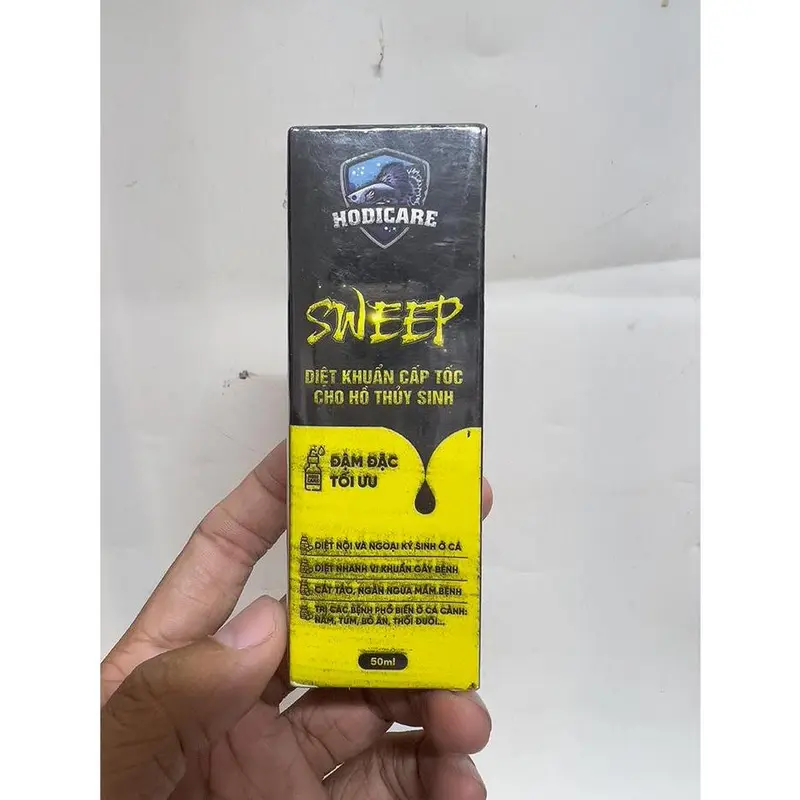 Sweep Diệt Khuẩn Cấp Tốc Cho Bể Cá Cảnh Hodicare Chai 50ml 6