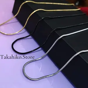 Kalung Model Tulang belut anti karat