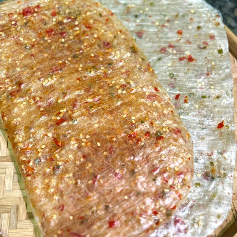 Combo 1kg  Bánh Tráng Dẻo 2 Vị Cay Nhiều Và Cay Ít, Phơi Sương Đặc Sản Củ Chi - Snack, Ăn Vặt Food Thức Ăn