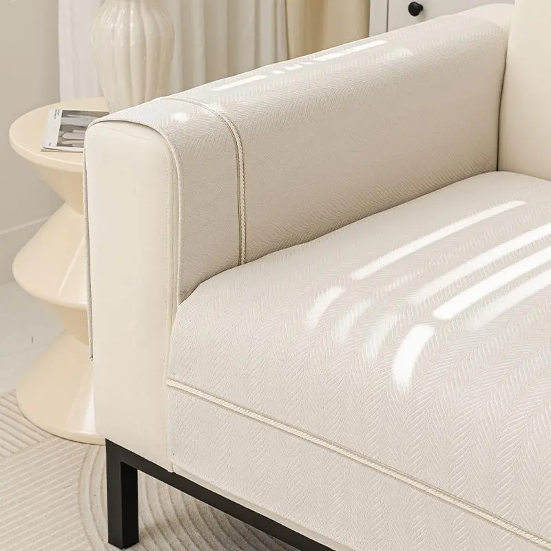 Solid Color Sofa Cover, 1 Count Dustproof Sofa Slipcover, Couch Covers, Sofa Protector for Home Living Room, Home Decor Supplies 2