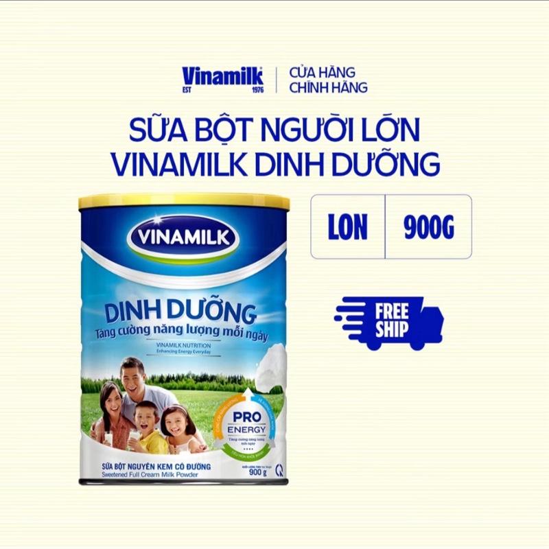 Sữa bột dinh dưỡng nguyên kem Vinamilk hộp thiếc 900gr