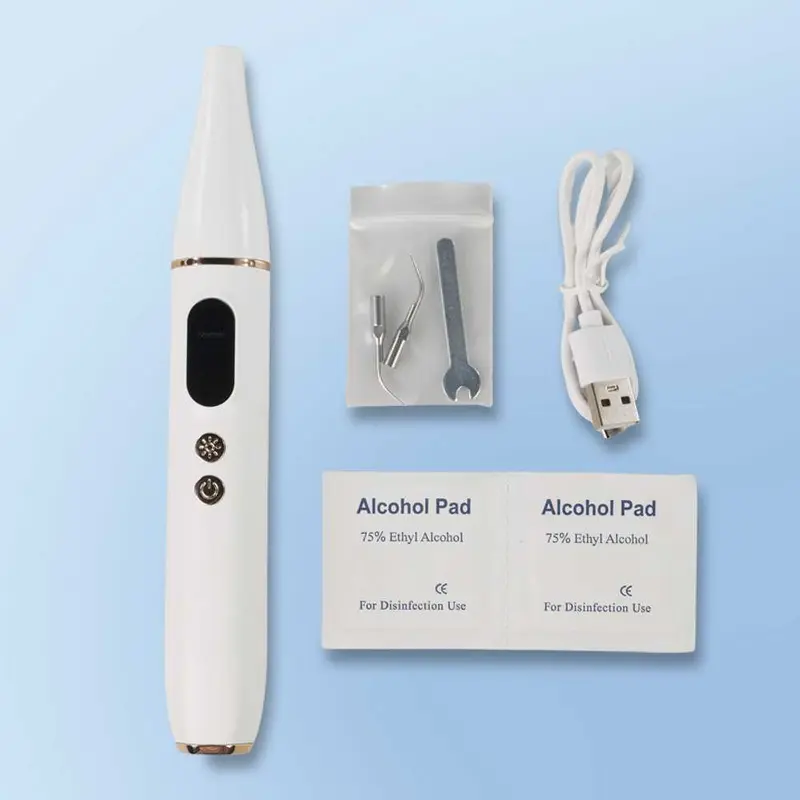 MultiM YUKU Pembersih Karang Plak Gigi Ultrasonic Dental Calculus Electric - GS5 6