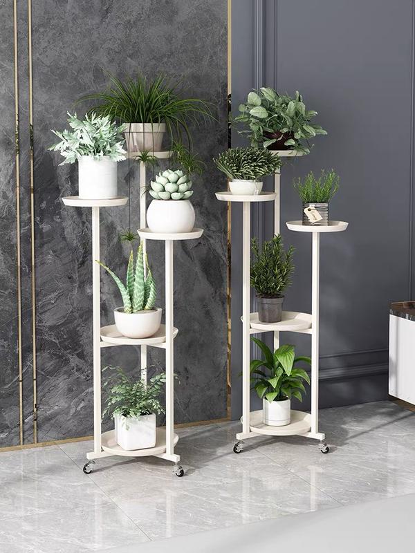 Kệ sắt để cây cảnh trong nhà,kệ trang trí Deco để chậu cây 5 tầng làm bằng sắt,được Sơn tĩnh điện ,chống han gỉ Decor Decor Phòng