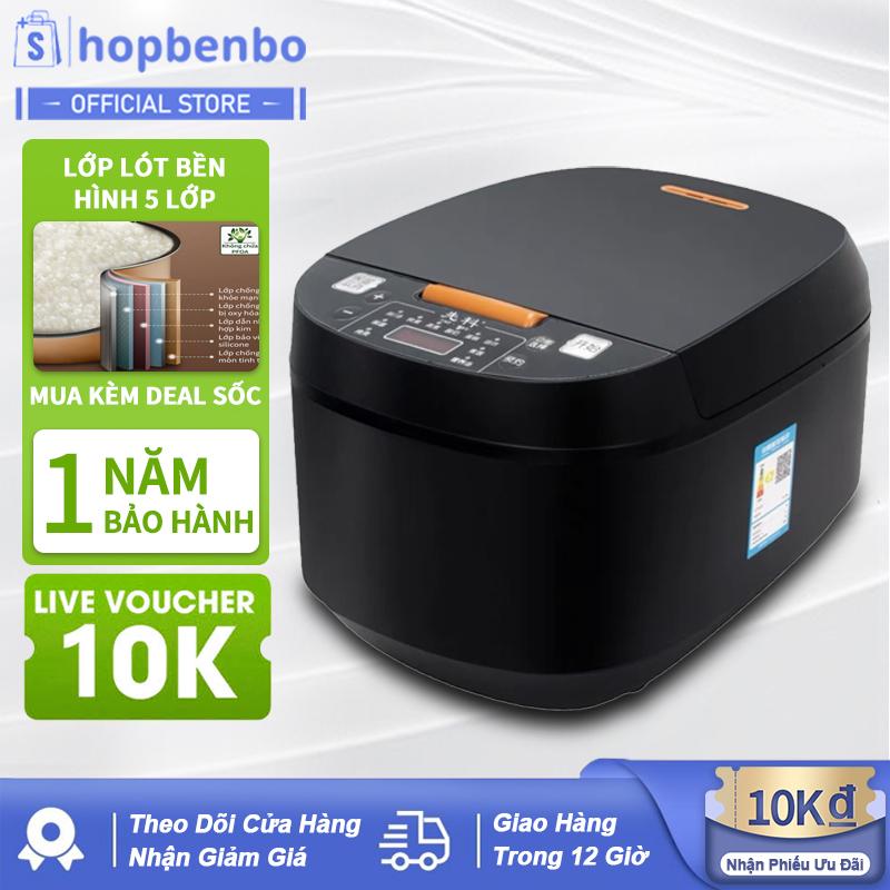  Nồi cơm điện đa 6L thông minh nấu nhanh Kèm muôi cơm và cốc đo lường 