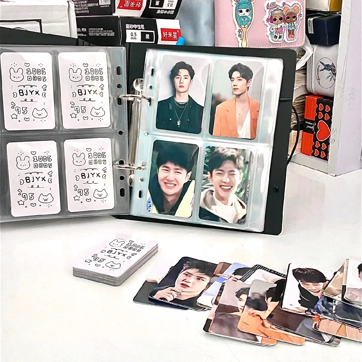 Card bo góc hình BJYX Bác Quân Nhất Tiêu - Card bo góc Tiêu Chiến, Vương Nhất Bác Trần Tình Lệnh