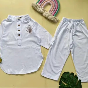 SETELAN KOKO ANAK EDISI WARNA PUTIH