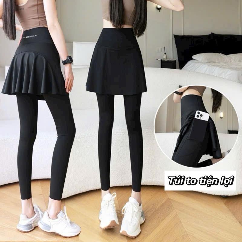 QUẦN VÁY TẬP GYM NỮ BIGSIZE 60-90kg Sport 2