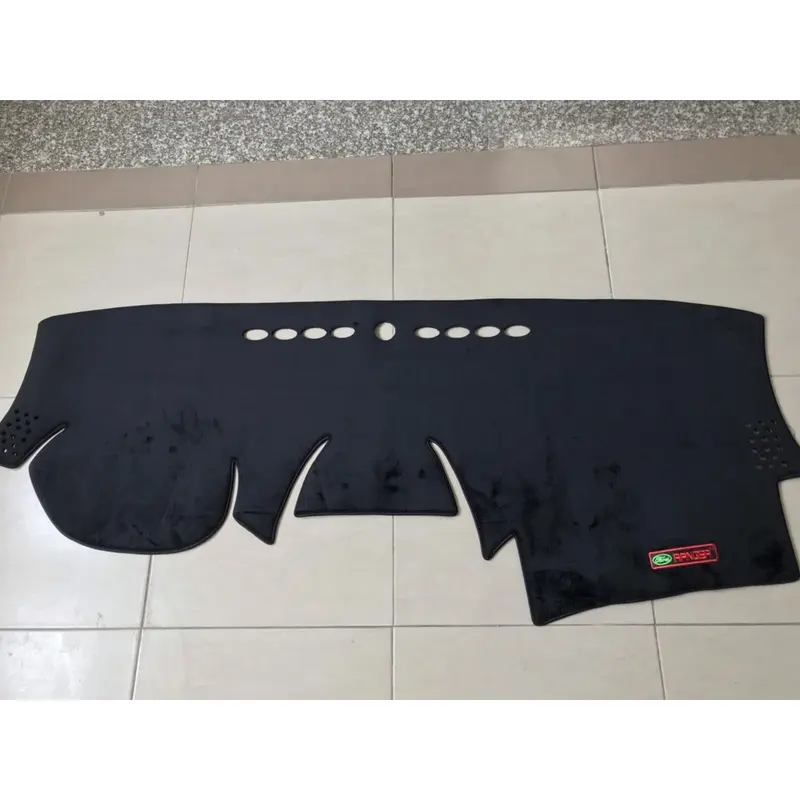 thảm taplo da cacbon,nhung lông cừu RANGER 2023, RANGER XLT 15-22,XLS 18-22 4