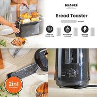 Gambar IDEALIFE - Toaster – Pemanggang Roti - 4 slice - BT-4001 dari IDEALIFE ONLINE STORE Kota Administrasi Jakarta Utara 2 Tokopedia