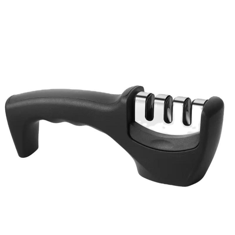 3-stage Knife Sharpener, 1 Count Knife Sharpening Tool, Knife Polishing Tool & Kitchen Knife Accessories 0