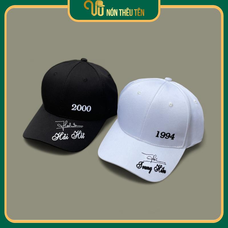  Mũ Thêu Tên Vucap   HÀNG CAO CẤP     bóng chày! Hat  Cotton Nam mũ Nón 