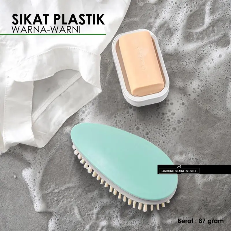 SIKAT BAJU PLASTIK SEPATU MULTIFUNGSI KAMAR MANDI LANTAI LUCU WARNA 1