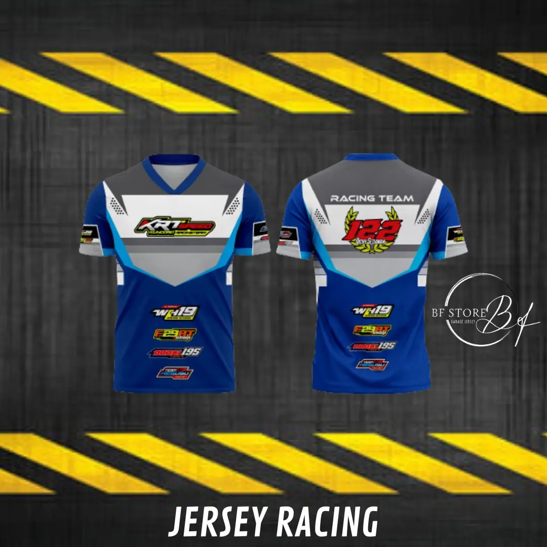 Jersey Racing Full Printing, Jersey Keren, Jersey Hobi, Bisa Request Desain, Bisa Tambah Nama Dan Nomor Olahraga Sport