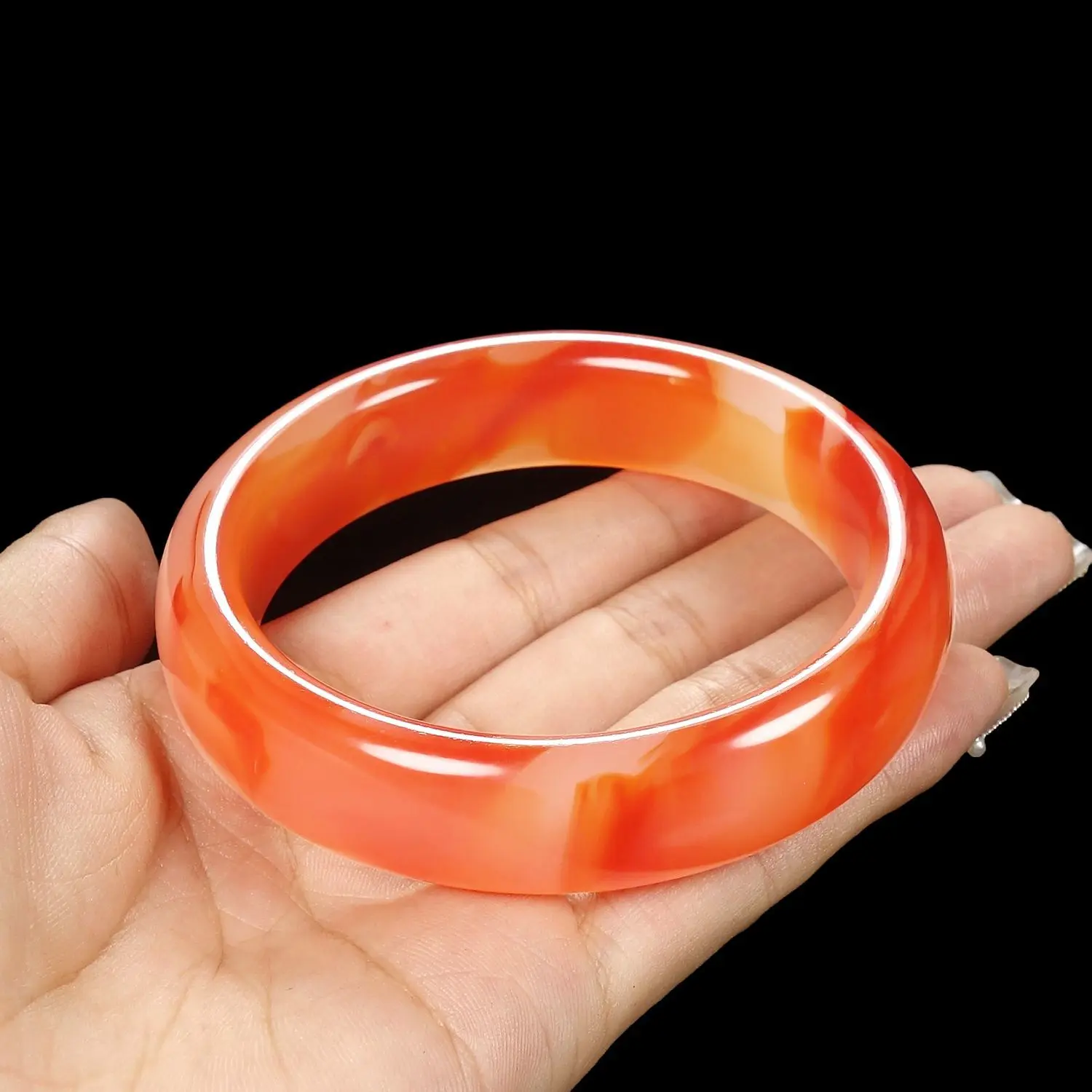 Vòng Tay Đỏ Máu Gà, Loại Băng, Thạch Anh Ngọc Bích Đỏ, Vòng Tay Ngọc Bích Đá, Vòng Tay Năm Hoàng Đạo Màu Đỏ Trung Quốc, Quà Tặng Cho Vợ