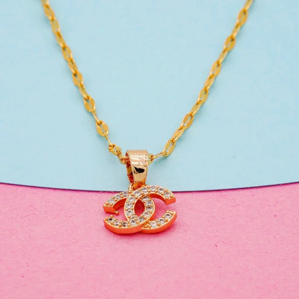 Zivvos Titanium - (0190) - Kalung Titanium - Perhiasan Elegan - Anti karat