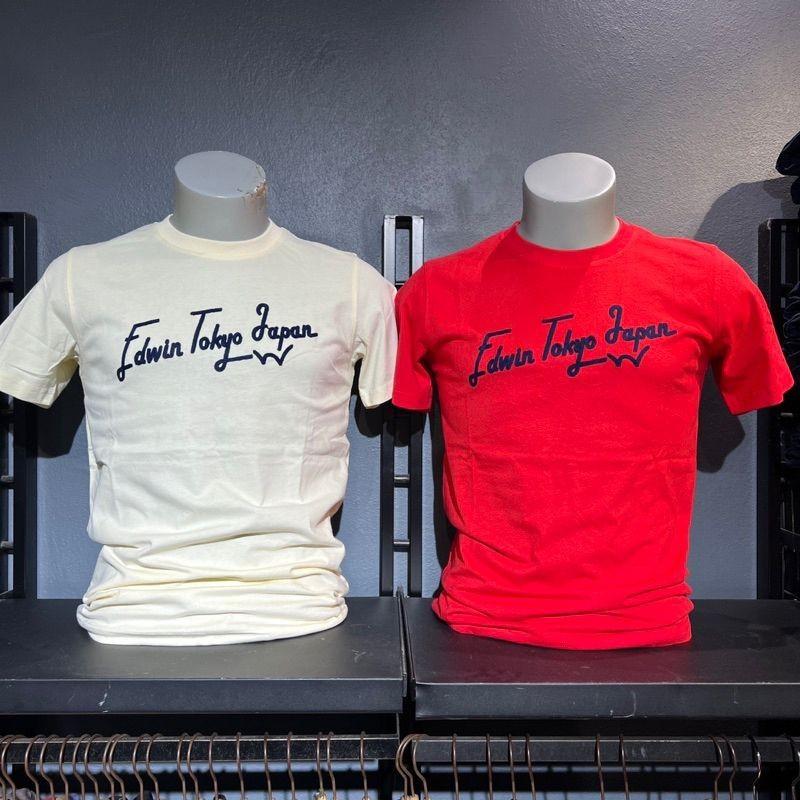 New Arrivals Edwin Men’s Signature Embroidery Logo T-shirt - TikTok ...