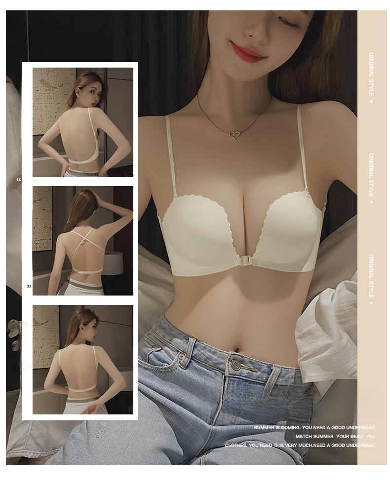 Product Introduction of Áo Ngực Không Dây, Thời Trang, Khóa Trước, Liền Mạch, Lưng Đẹp Gợi Cảm, Ngực Nhỏ Đẩy Lên, Lớn Và Thoải Mái, Áo Ngực Đồ Lót Nữ 18