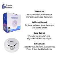 Gambar Standalone Smoke Heat Detector Tonata / Pendeteksi Asap Panas dari Tonata Indonesia Kab. Tangerang 3 Tokopedia