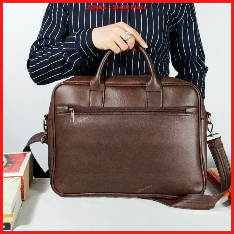 Túi xách nam, túi xách công sở đựng laptop Zenka lịch lãm và trang trọng_ZKC10 Da Bag