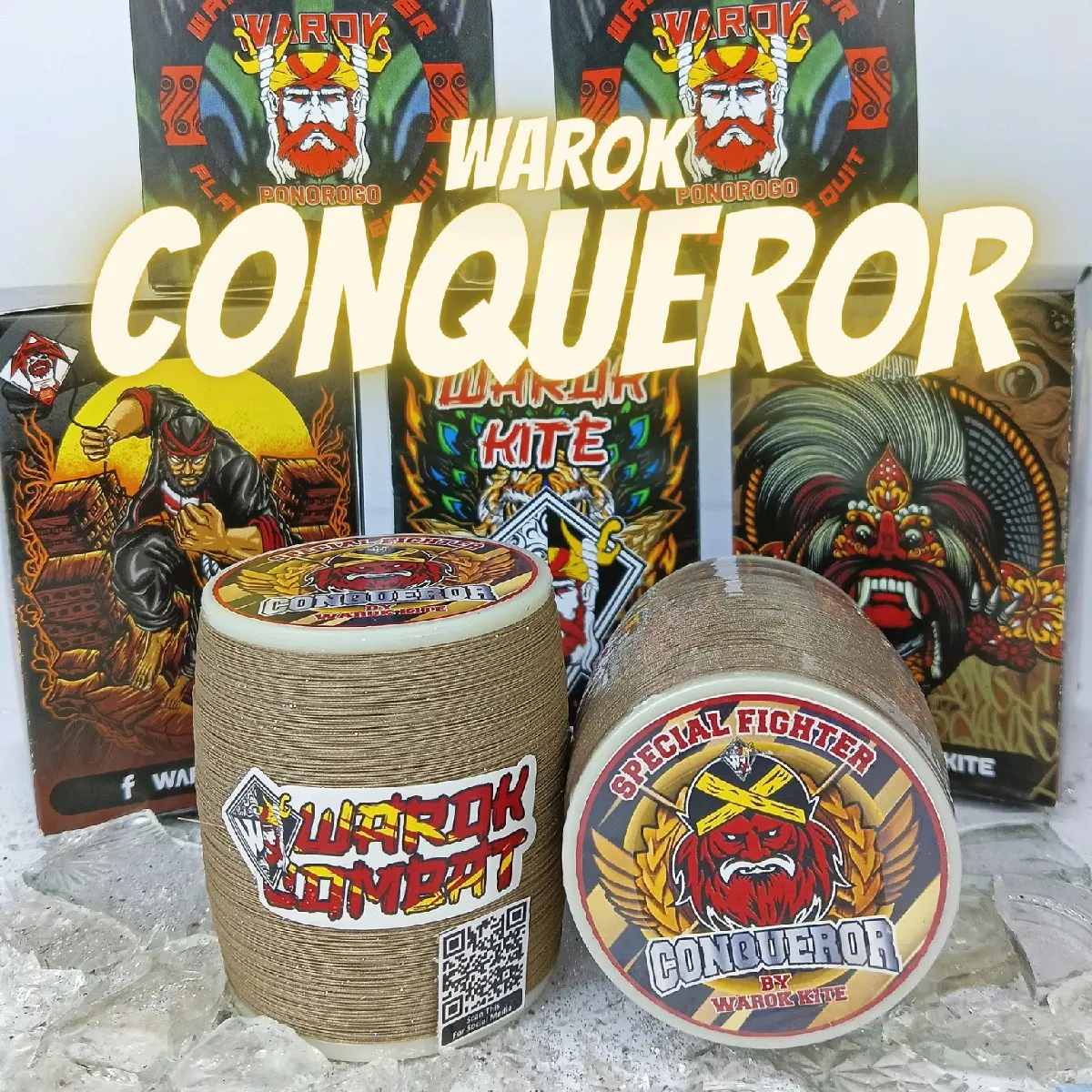 Gelasan Matot WAROK CONQUEROR 0,20 Spesial Tournament ( Spesialis Tarik & Jepret )