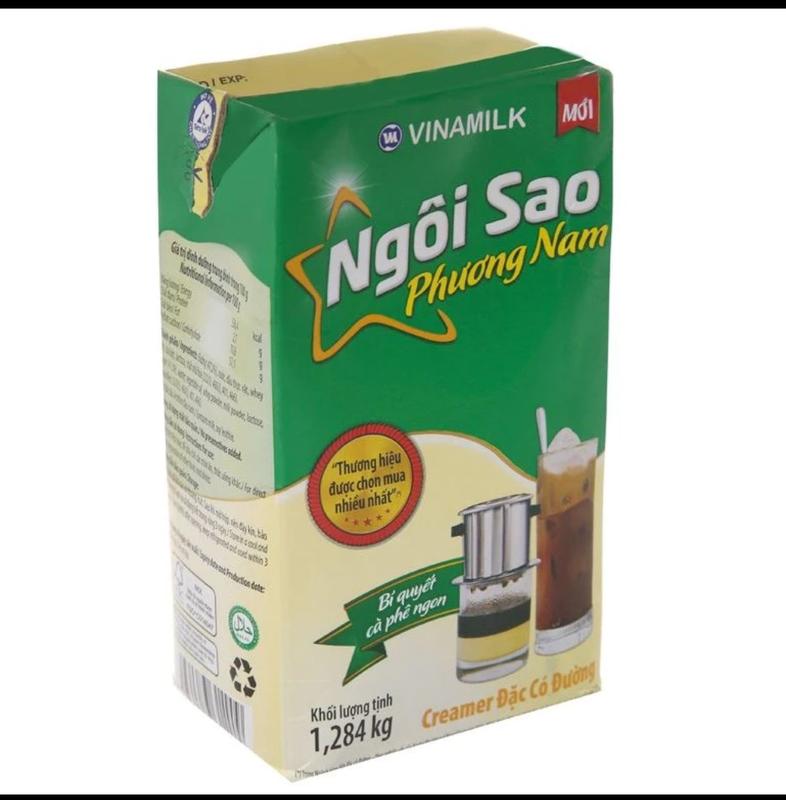  Sữa đặc có đường Ngôi Sao Phương Nam Xanh lá 1284g 