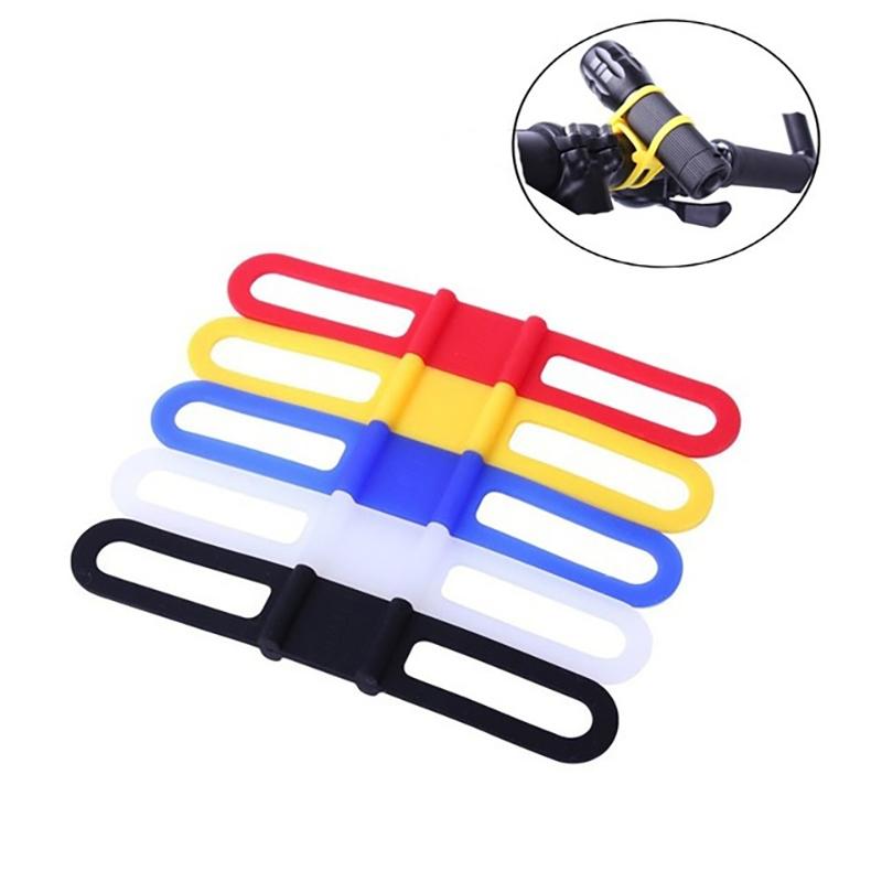 Bicycle Silicone Bicycle Silicone Elastic Mountain Bike Binding ...