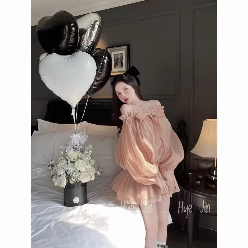 Áo trễ vai bo chun dáng giấu quần hàng loại đẹp nữ Nhung - Voi Nữ