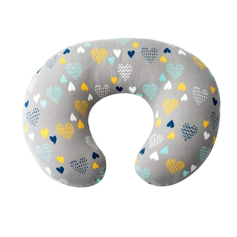 Baby Nursing Pillow Cover Newborn Maternity Breastfeeding Pillow Cover Print U-shape Nursing Pillow Breathable Slipcover 1