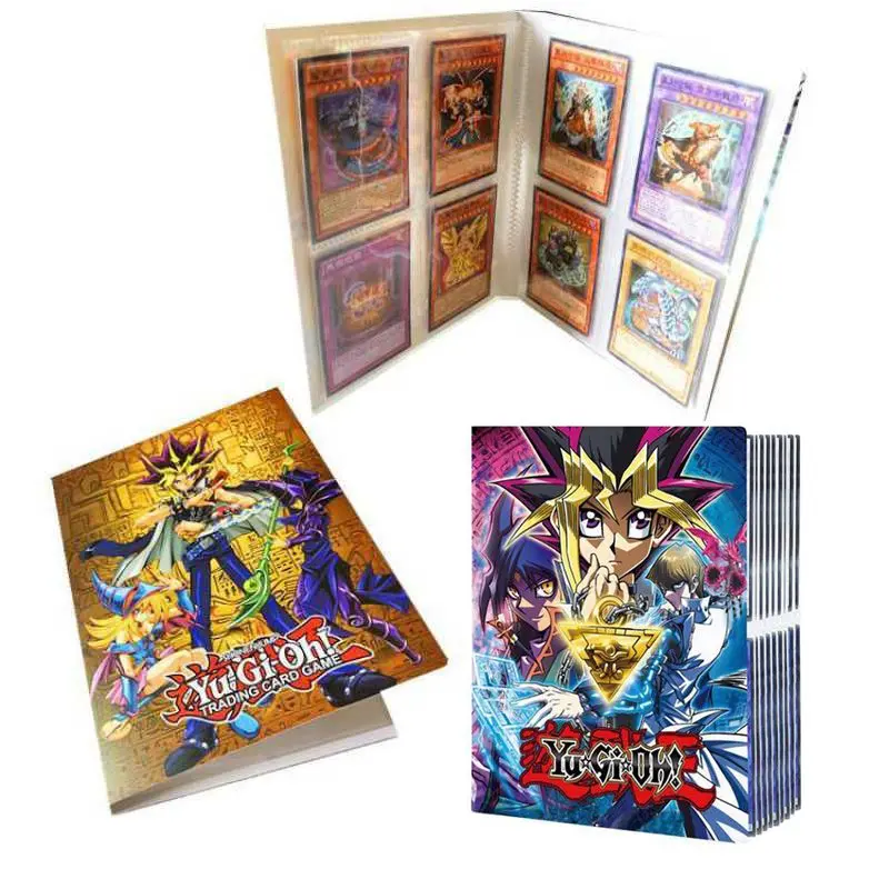Sức Chứa 20 Trang, Ngăn Đựng Thẻ, Chất Kết Dính Album Cho Yugioh, Tay Áo Sách, Trò Chơi Cờ Bàn Thẻ Bài Bộ Bài Cards